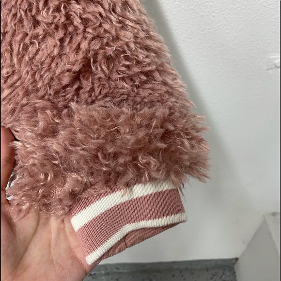 Zara Pink Fluffy Jacket - Picture 6 of 8